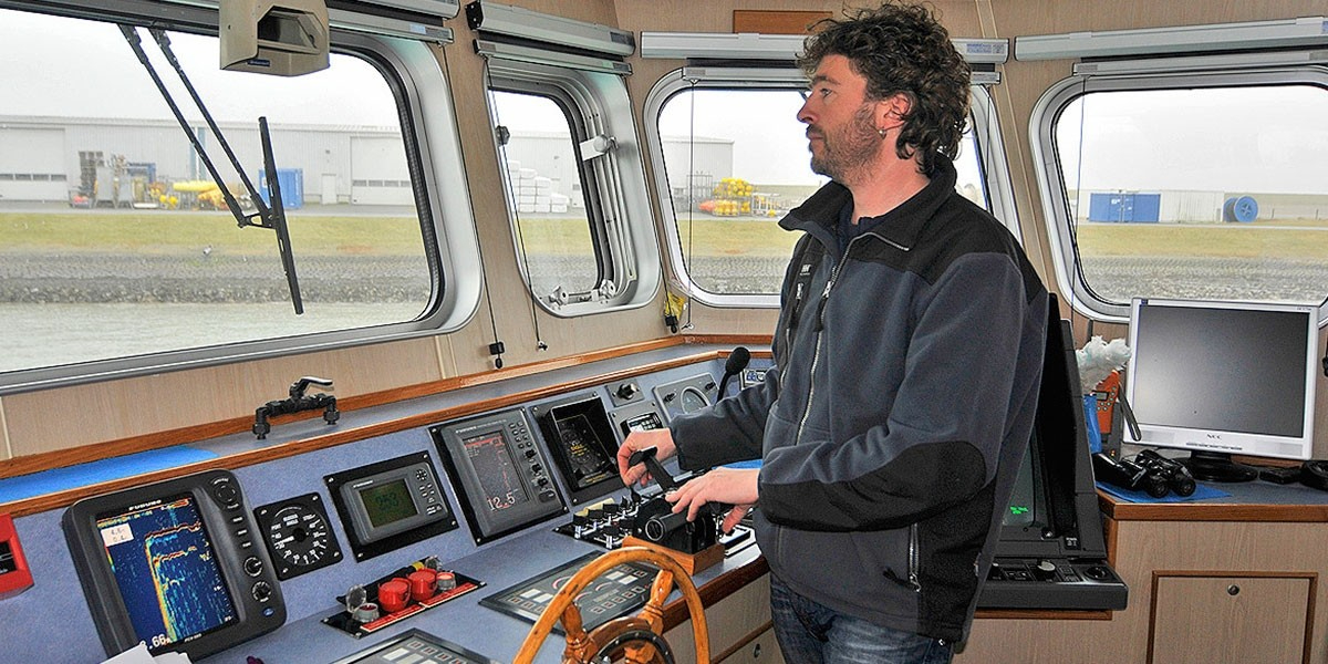 Blog | Bram Fey captain of the RV Navicula. Blog | Bram Fey captain of the RV Navicula.