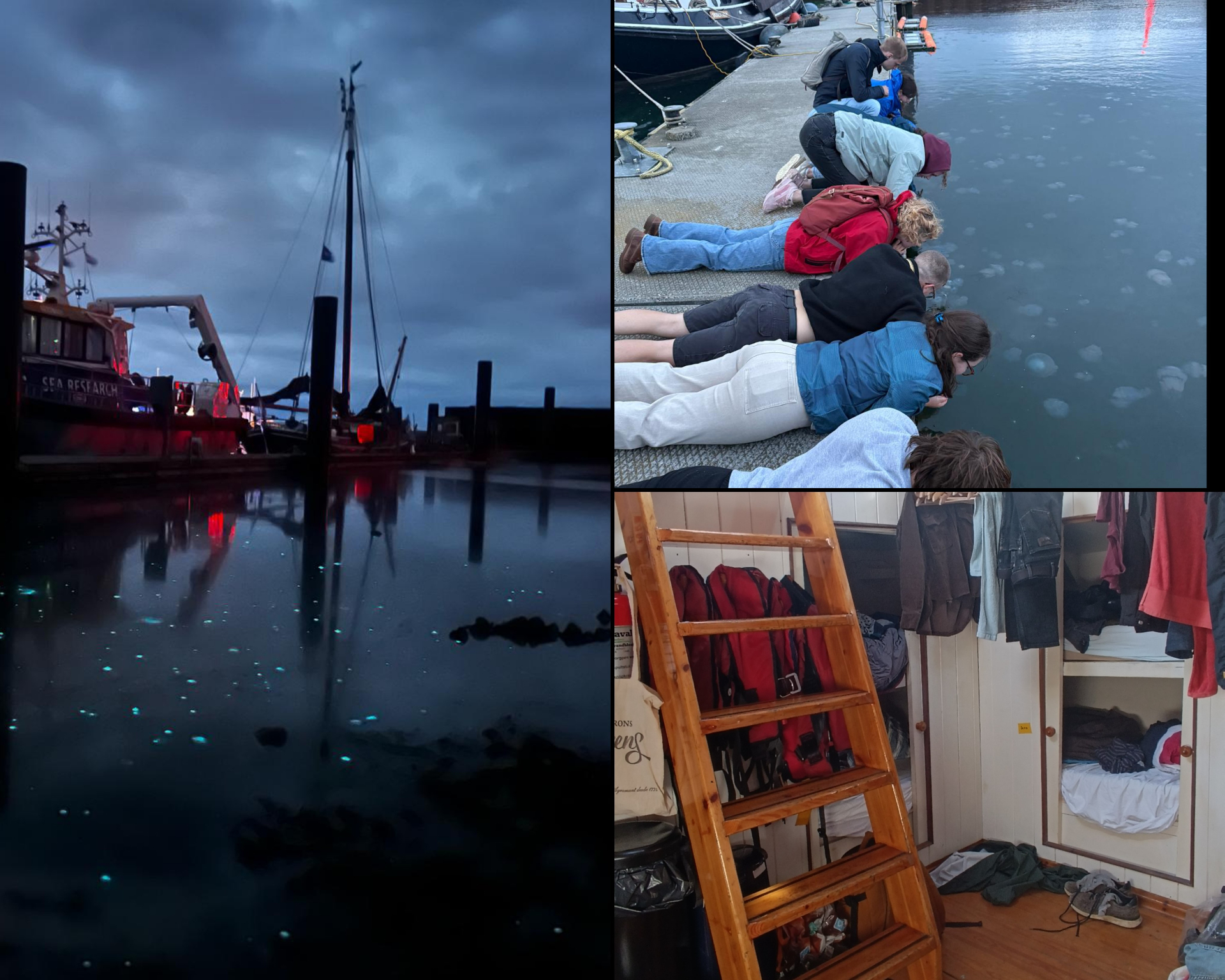 Sleeping aboard the historical ship 'Texelstroom' (© Ilse Winckers).