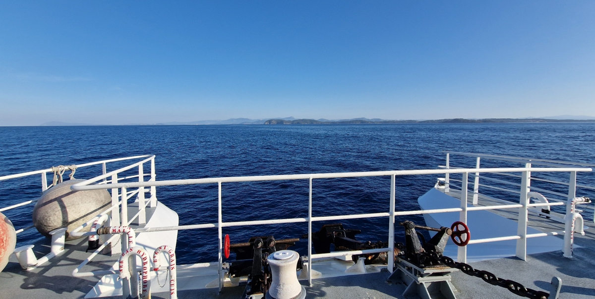 We are approaching the French south coast.