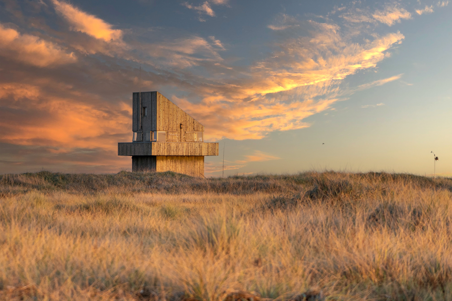 Zonsondergang op Griend (Bastiaan van Gemert)