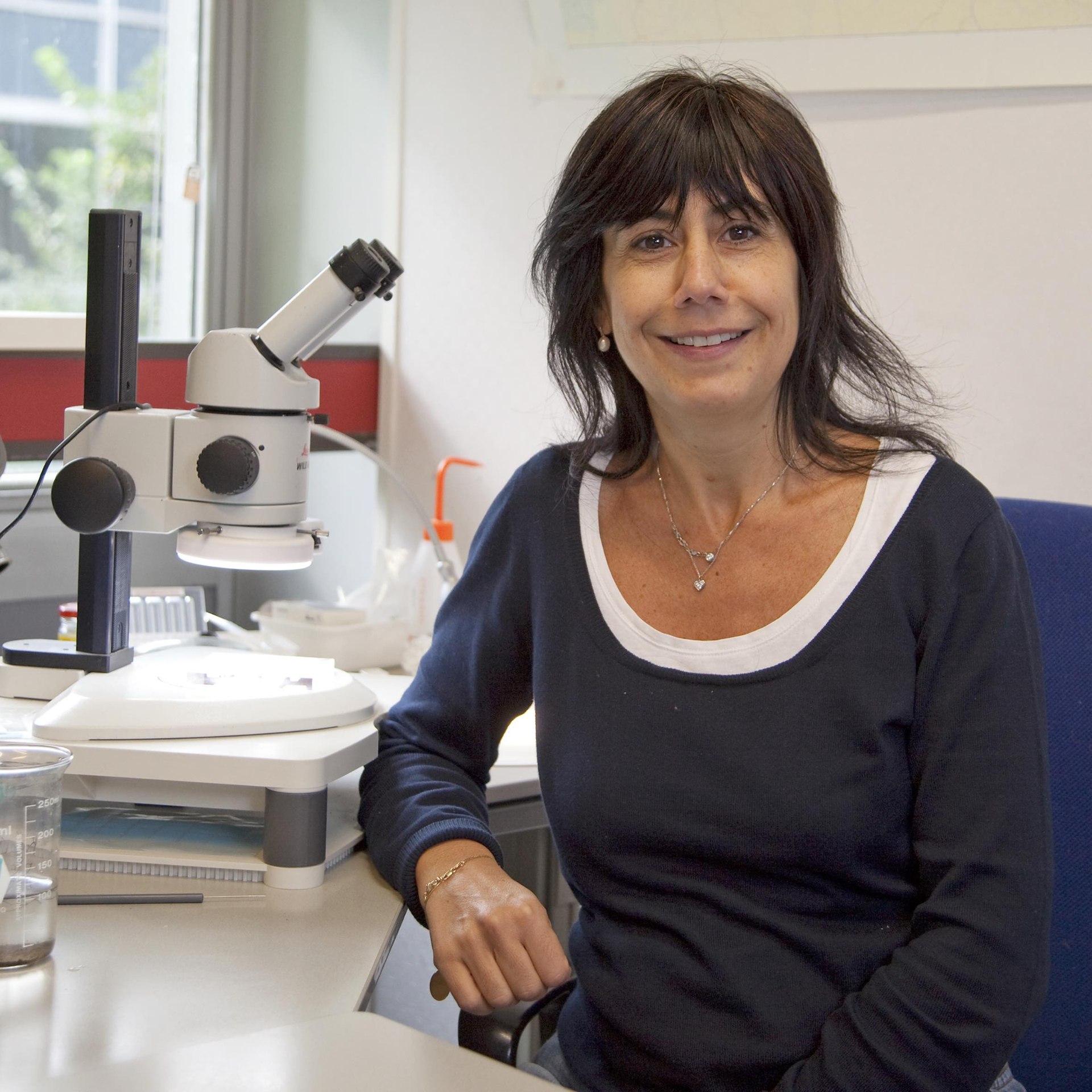 Francesca Sangiorgi at her office in Utrecht 